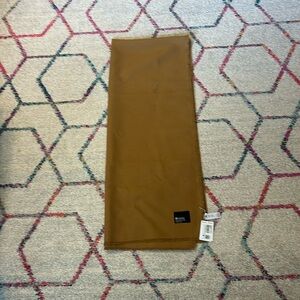 Lululemon wool-blend scarf (one size, brown yellow color, NWT)